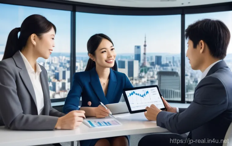 공인중개사와 부동산 트렌드의 연결 고리 - **Prompt:** A dynamic, well-dressed male or female real estate agent in a modern, sunlit office spac...