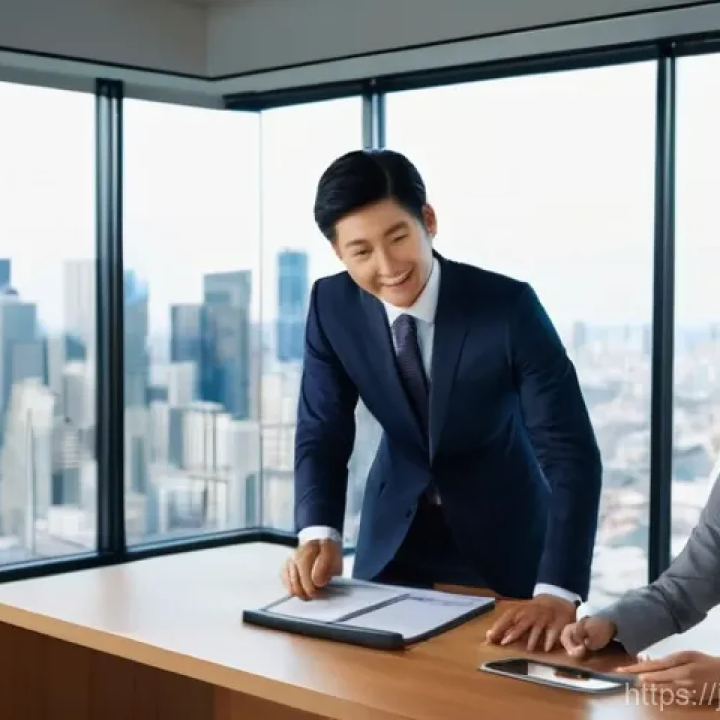 공인중개사와 부동산 상담 스킬 - **Prompt 1: Initial Consultation - Building Trust**
    "A bright, modern real estate office with la...