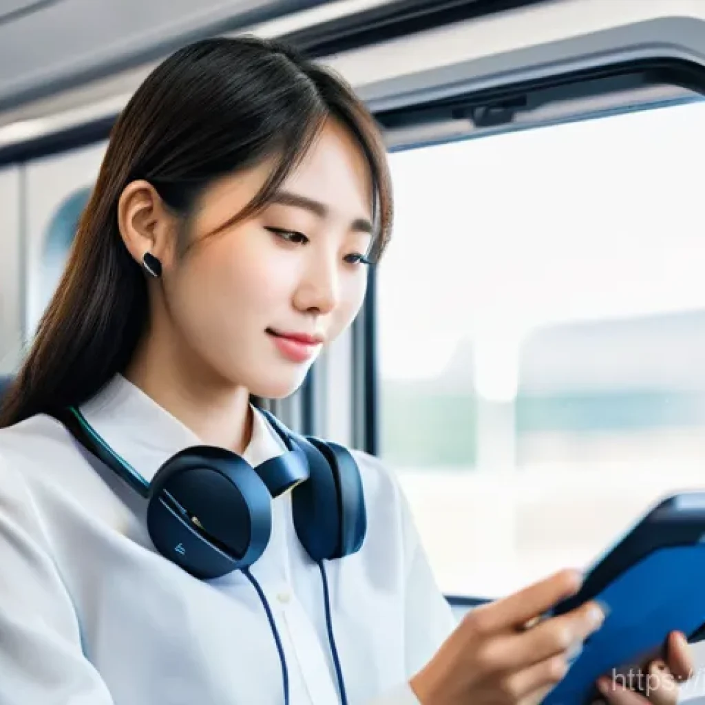 공인중개사 시험과 관련된 팟캐스트 추천 - **Prompt:** A young Japanese adult (20s-30s), dressed in stylish yet modest everyday attire, skillfu...