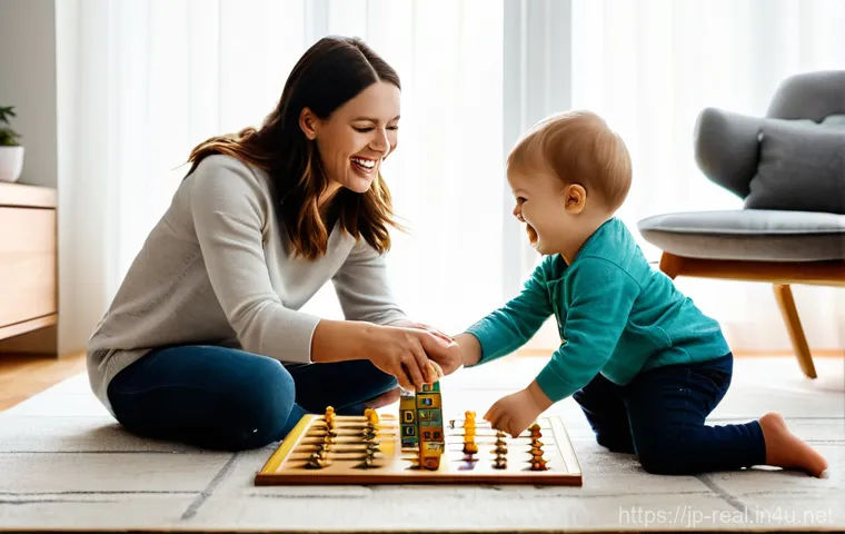 공인중개사로서 성공적인 고객 상담 사례 - **Prompt 1: Happy Family in a New Home**
    A vibrant, naturalistic photo of a young family – a mot...